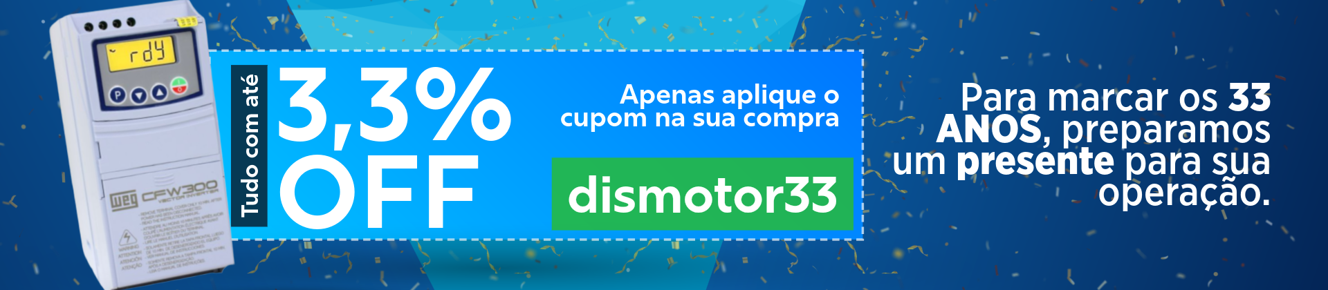 EmailMKT | Aniversário Dismotor
